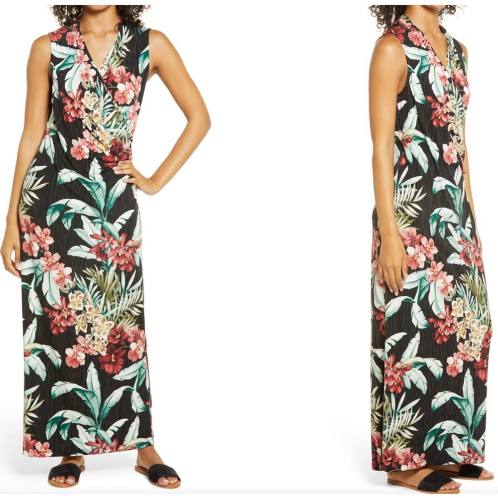 Tommy Bahama Oceanic Orchid Maxi Dress NWT - Picture 12 of 14